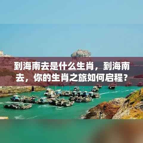 启程生肖之旅，海南之行与生肖探秘