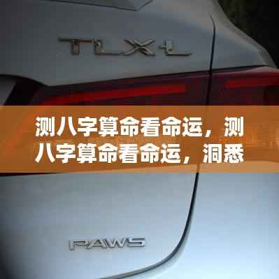 测八字算命揭示命运奥秘，洞悉人生轨迹