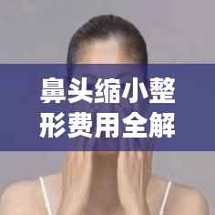 鼻头缩小整形费用全解析，如何选择合适的方式并了解价格？