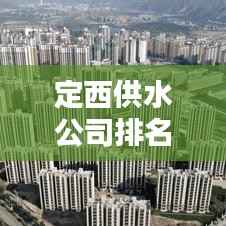 定西供水公司排名及行业影响力深度解析